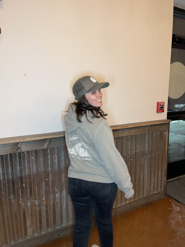 WBC-UNISEX - HOODIE - 2025 BARN LOGO - SAGE - Image 2