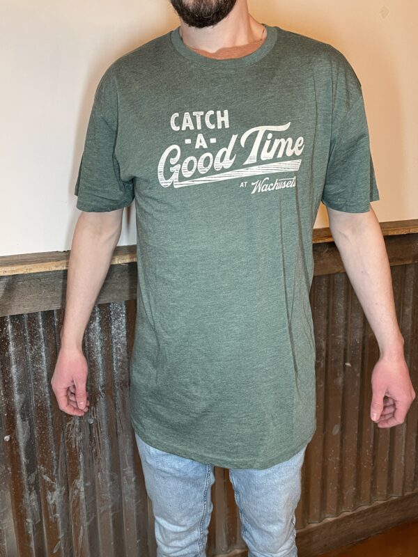 WBC-UNISEX - TSHIRT - CATCH A GOOD TIME - PINE HEATHER